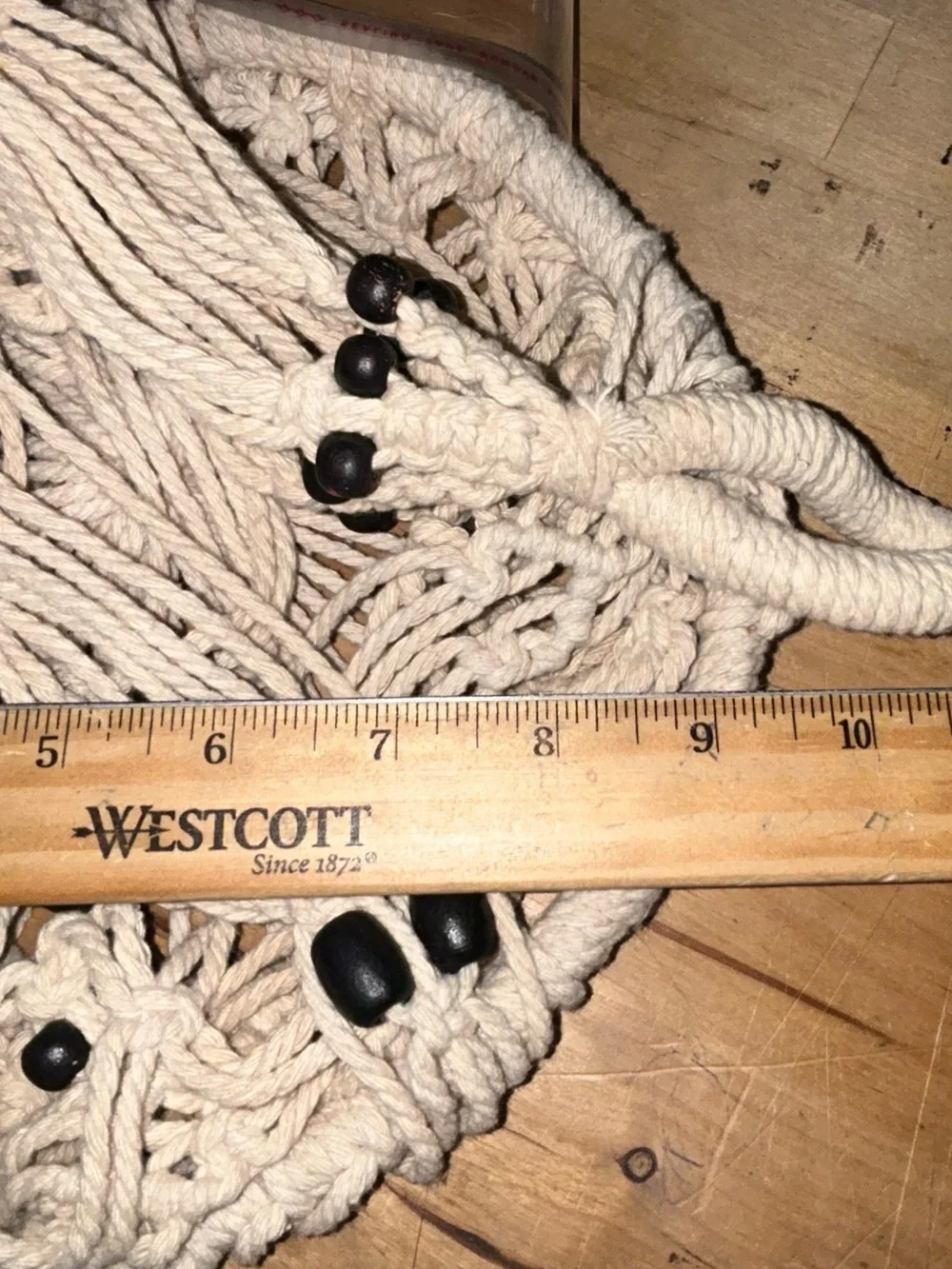 N/A macramé cotton